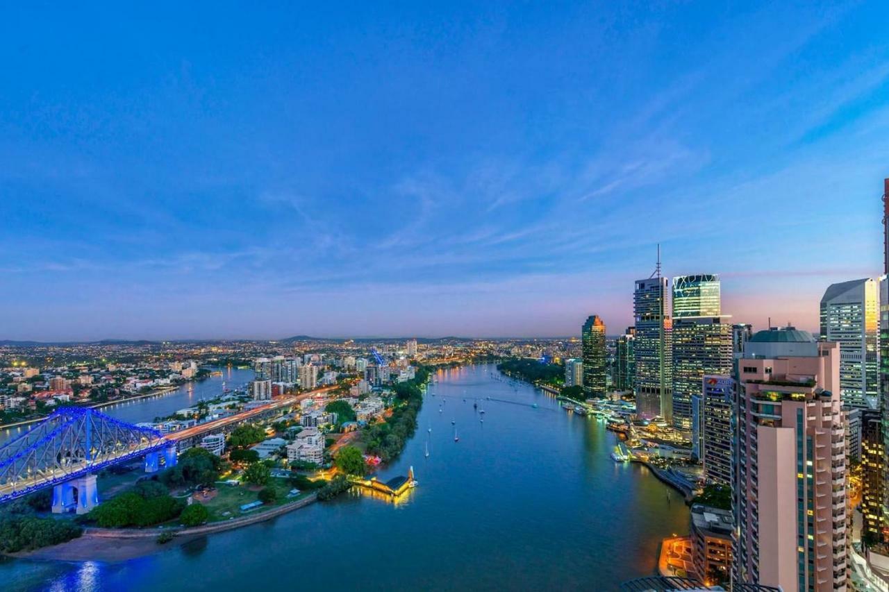 Amazing River View - 3 Bedroom Apartment - Brisbane Cbd - Netflix - Fast Wifi - Carpark ภายนอก รูปภาพ